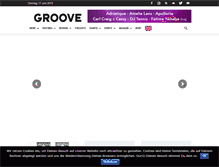 Tablet Screenshot of groove.de